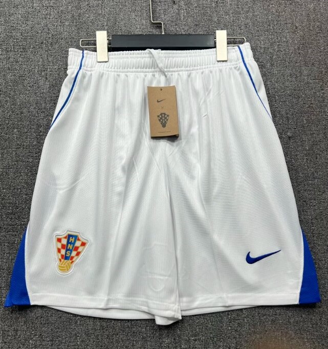 AAA Quality Croatia 2026 World Cup Home Soccer Shorts